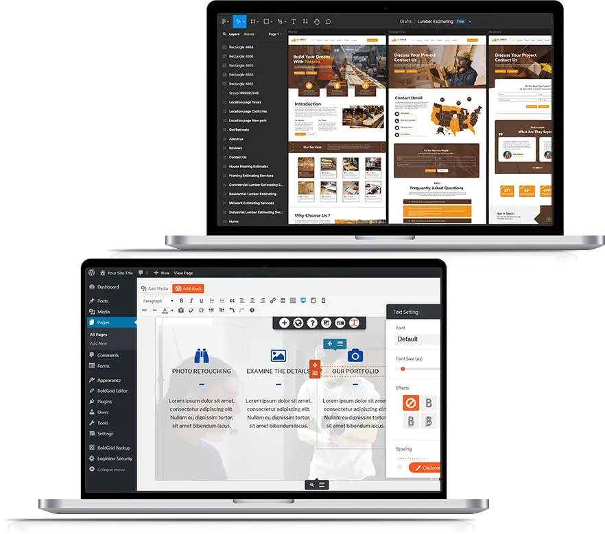 Converting Figma to WordPress