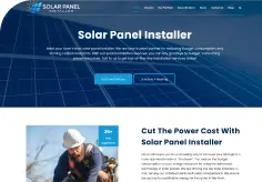 our solar panel installer project